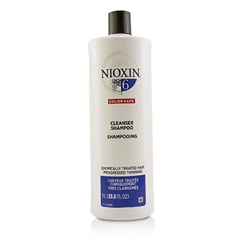 Champú limpiador Derma Purifying System 6 (cabello tratado químicamente, adelgazamiento progresivo, color seguro)