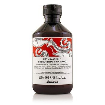 Davines Natural Tech Champú Energizante (Para Cuero Cabelludo & Cabello Frágil, Adelgazante)