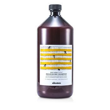 Davines Natural Tech Champú Nutritivo (Para Cuero Cabelludo Deshidratado y Cabello Seco, Débil)