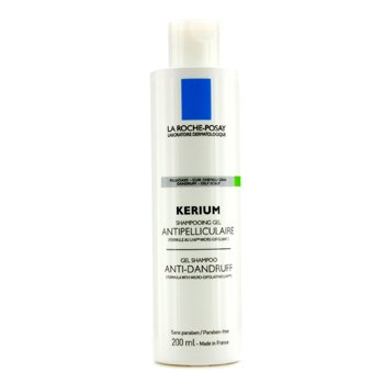 La Roche Posay Kerium Gel Champú Anti-Caspa Micro-Exfoliante LHA (Para Cuero Cabelludo Graso)