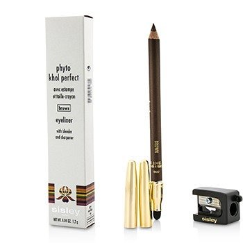 Sisley Phyto Khol Delineador de Ojos Perfecto (Con Mezclador y Sacapuntas) - # Brown