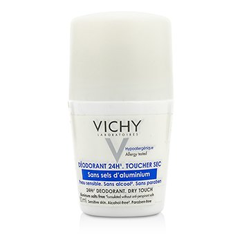 Vichy 24Hr Desodorante Dry Touch Roll-On  (For Sensitive Skin)