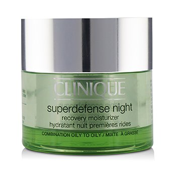 Clinique Hidratante de recuperación nocturna Superdefense - Para piel mixta a grasa