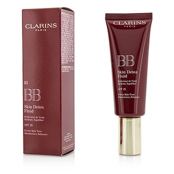 Clarins Fluído BB Desintoxicación de Piel SPF 25 - #03 Dark