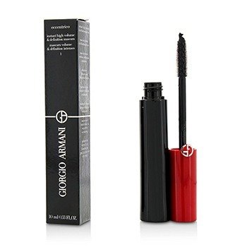 Giorgio Armani Eccentrico Instant High Volume & Definition Máscara - # 1 Obsidian Black