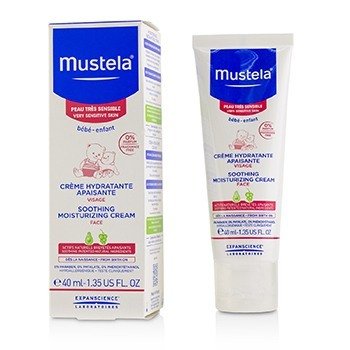 Mustela Soothing Crema Hidratante For Face - For Very Sensitive Skin