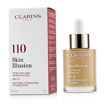 Clarins Skin Illusion Base Hidratante Natural SPF 15 #110N