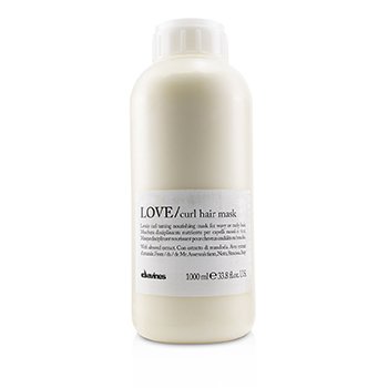 Davines Love Mascarilla de Cabello Rizado (Lovely Mascarilla Nutritiva Domadora de Rizos Para Cabello Ondulado o Muy Rizado)