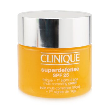 Clinique Superdefense SPF 25 Crema Multi Correctora de Fatiga + 1ros Signos de Edad - Piel Mixta Grasa a Grasa