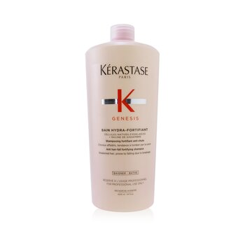 Kerastase Genesis Bain Hydra-Fortifiant Champú Fortificante Anti-Caída de Cabello (Cabello Debilitado, Propenso a Caído Por Rotura)