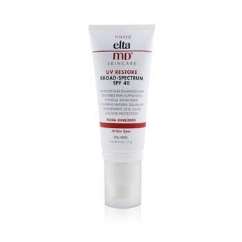 EltaMD UV Restore Physical Facial Sunscreen SPF 40 - Tinted(Exp. Date 30 June 2026)