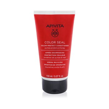 Apivita Acondicionador Color Seal Color Protect con proteínas de quinoa y miel (para cabello teñido)