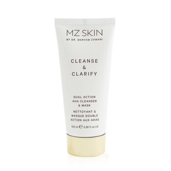 MZ Skin Cleanse & Clarify Dual Action AHA Cleanser & Mascarilla