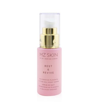 MZ Skin Rest & Revive Restorative Placenta & Stem Cell Night Suero