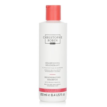Christophe Robin Champú regenerador con aceite de tuna - Cabello seco y dañado