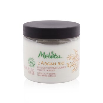 Melvita LArgan Bio Body Oil In Crema - Nourishes & Softens