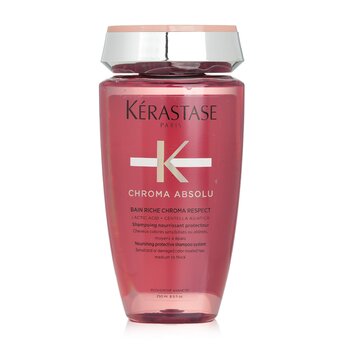 Kerastase Champú Chroma Absolu Bain Riche Chroma Respect (para cabello teñido, sensibilizado o dañado)