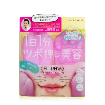 Lucky Trendy Masaje facial con patas de gato