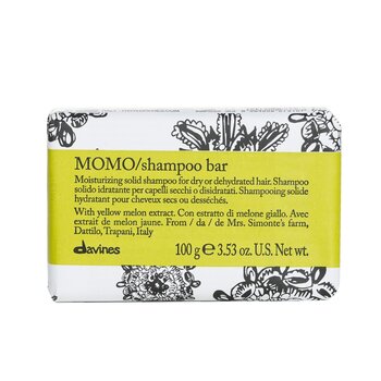 Davines Barra de champú Momo (para cabello seco o deshidratado)