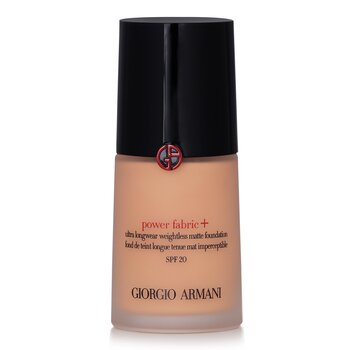 Giorgio Armani Power Fabric+ Ultra Longwear Weightless Matte Base de maquillaje SPF 20 - # 4.25