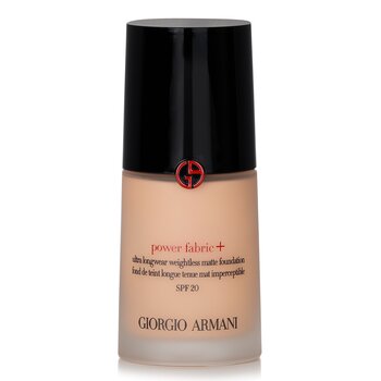 Giorgio Armani Power Fabric+ Ultra Longwear Weightless Matte Base de maquillaje SPF 20 - # 4.75