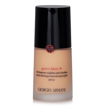 Giorgio Armani Power Fabric+ Ultra Longwear Weightless Matte Base de maquillaje SPF 20 - # 5.75