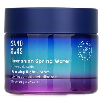 Sand & Sky Tasmanian Spring Water - Renewing Crema De Noche