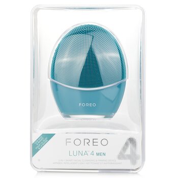 FOREO Dispositivo de limpieza y reafirmación facial inteligente 2 en 1 Luna 4 Men