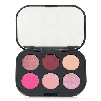 MAC Connect In Sombras De Ojos De Colores (6x Eyeshadow) Palette - # Rose Lens