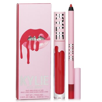 Kylie By Kylie Jenner Kit de labios de terciopelo