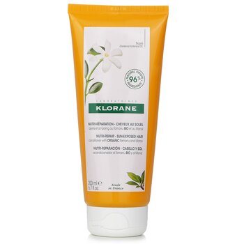 Klorane Acondicionador con Tamanu y Monoi Orgánicos (Nutri Repair Cabello Expuesto al Sol)