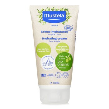 Mustela Organic Hydrating Face And Crema Corporal with Olive Oil (Fragrance Free)
