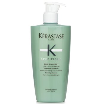 Kerastase Champú equilibrante Specifique Bain Divalent (raíces grasas, largos sensibilizados)