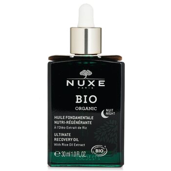 Nuxe Aceite Bio Orgánico Ultimate Night Recovery con extracto de aceite de arroz