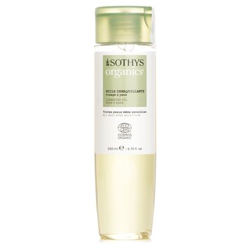 Sothys Aceite limpiador orgánico para rostro y ojos