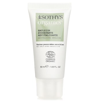 Sothys Emulsión hidratante revitalizante orgánica