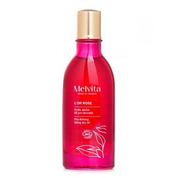 Melvita Aceite seco reafirmante y reafirmante LOr Rose Pro (Cuerpo)