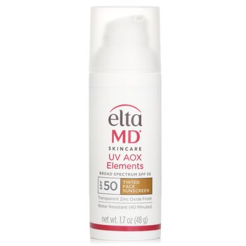 EltaMD UV AOX Elements Tinted Mineral Face Sunscreen SPF 50 (Exp. Date 30 Apr 2026)