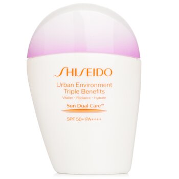 Shiseido Emulsión solar Triple Belleza Urban Environment FPS 50+