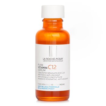 La Roche Posay Pure Vitamin C12 Suero Anti Wrinkle Concentrate, Radiance Renovating, Anti-oxidant