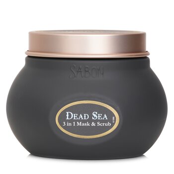 Sabon 3 in 1 Dead Sea Mascarilla & Scrub