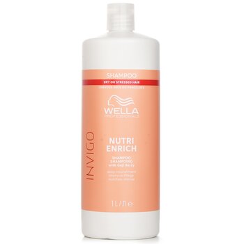 Wella Champú Invigo Nutri Enrich con bayas de Goji para cabello seco o estresado