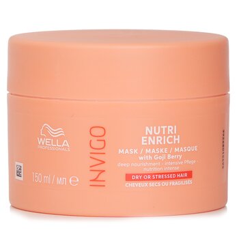Wella Mascarilla Invigo Nutri Enrich con bayas de Goji para cabello seco o estresado