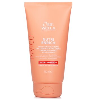 Wella Crema Invigo Nutri Enrich para el control del frizz con bayas de Goji para cabello seco o estresado