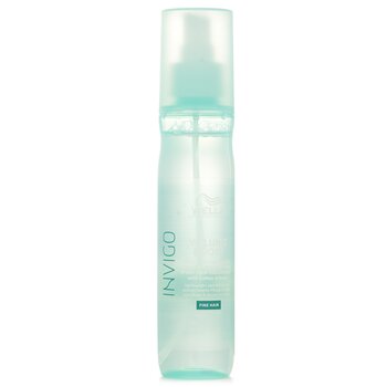 Wella Invigo Volume Boost Spray de cuidado revitalizante con extracto de algodón para cabello fino