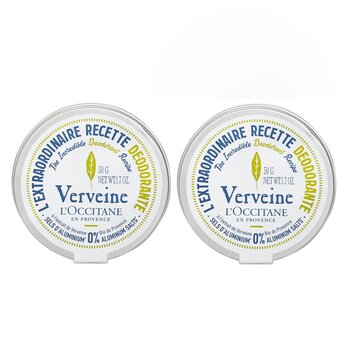 LOccitane 【1+1 Set】Verveine (Verbena) Desodorante - 0% Aluminum Salts