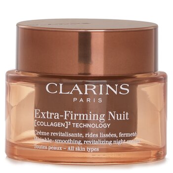 Clarins Extra Firming Creme Nuit Wrinkle Smoothing Revitalizing Crema De Noche (All Skin Type)
