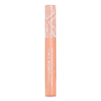 Grande Cosmetics (GrandeLash) GrandeBROW 2 en 1 Gel para cejas con color + Sérum potenciador de cejas - # Light