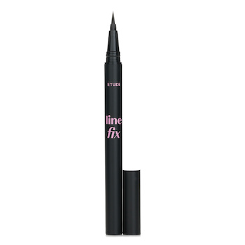 Etude House Delineador Line Fix con Brocha - # 01 Black