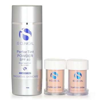 IS Clinical Polvo Perfectint SPF 40 Crema Protectora Solar (1 Brocha + 2 Cartuchos) (Sin Caja)